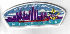 Detroit Area Council SAP S14 Michigan WHT Bdr. [GA-1981]