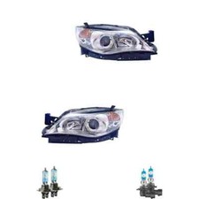 Halogen Scheinwerfer Set H7/HB3 für Subaru Impreza Schrägheck inklusive Lampen