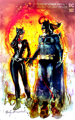 BATMAN CATWOMAN SPECIAL #1 (ONE SHOT) COVER C INCENTIVE BILL SIENKIEWICZ VAR NM