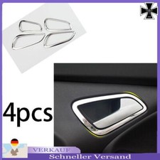 Silber Für Ford Focus ST RS Titanium Innentürgriff Rahmen Abdeckung Trim 4X
