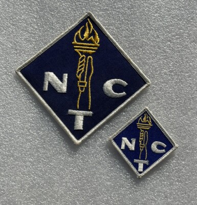 NTC Embroidered Patches Mason-Dixon Diamond Torch NEW 4  & 2  Square