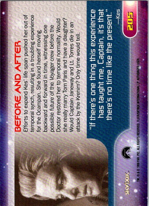 1999 Skybox Star Trek Voyager Closer To Home - PICK / CHOOSE YOUR CARDS - Picture 51 of 157