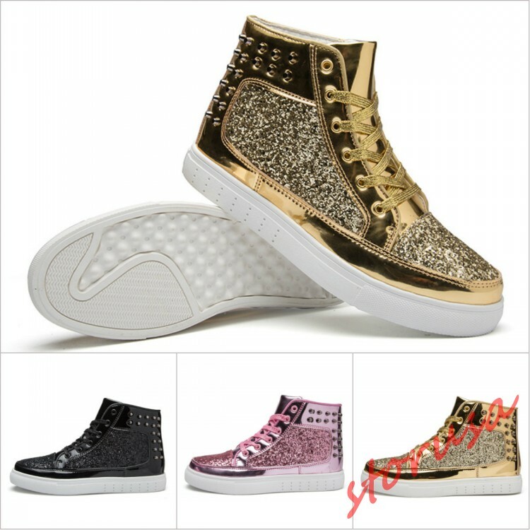 new fashion high top skateboard shoes