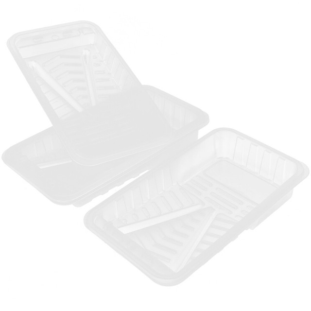 4 Pcs Farbwannen Kunststoff Zubehör Für Aquarellmalerei Maltablett 4 Pcs Farbwannen Kunststoff Zubehör Für Aquarellmalerei Maltablett