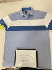 Footjoy FJ Mens Large Multicolor Short Sleeve Golf Polo Shirt