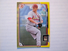 Corey Littrell 2015 Bowman Prospect Yellow Border Parallel Card BP53