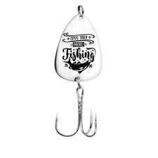 Less talk More Fishing. Engraved Fishing Hooks Lure. Fishing gear