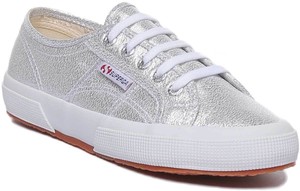 superga metallic trainers