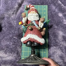 Traditions Whimsical 13  Santa Claus Christmas Holiday Centerpiece