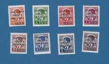 WKII Kroatien 1941,   Nr.  1-8  ,  komplette Ausgabe   **  !!