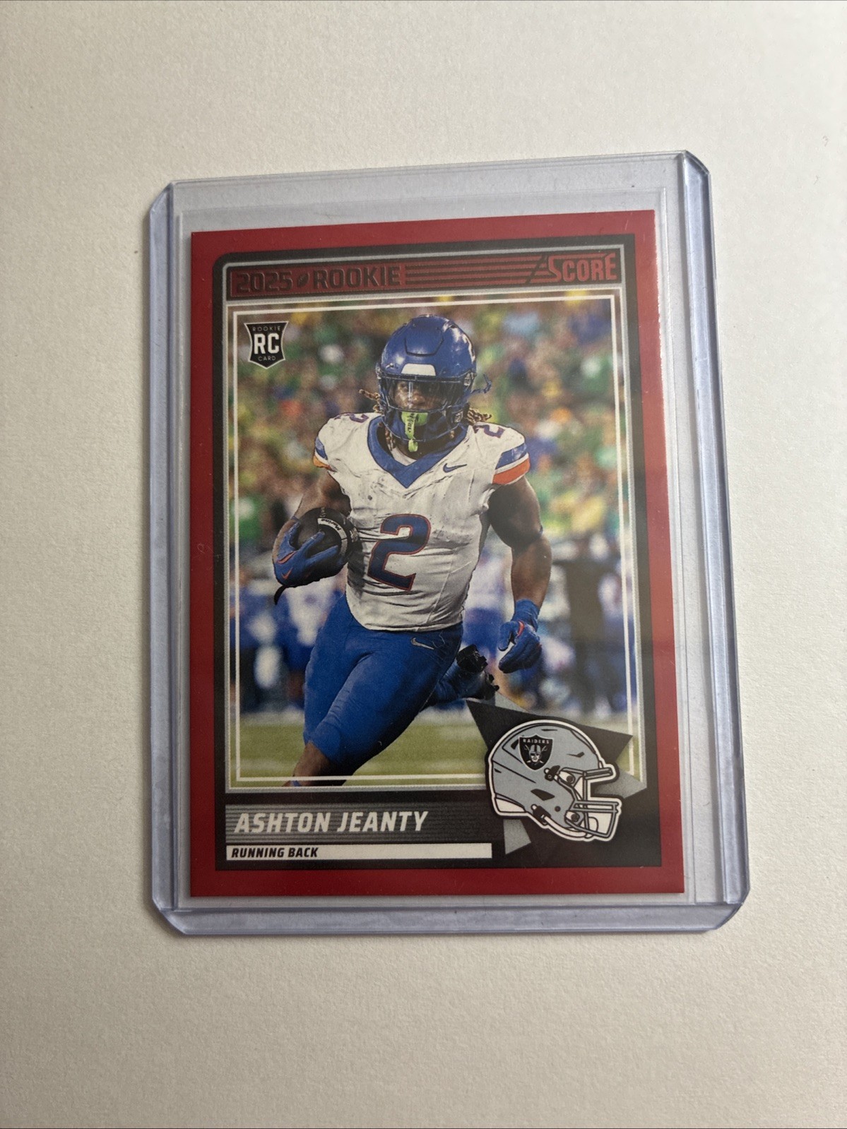 2025 Score - Rookies Ashton Jeanty #14 Red (RC)