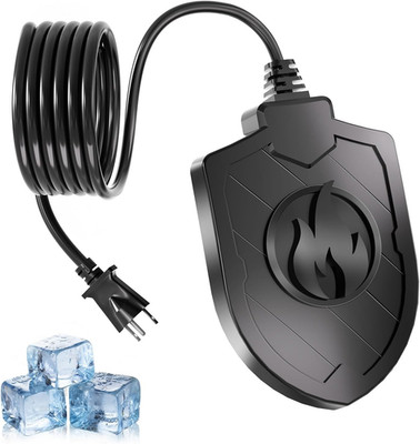 Outdoor Bird Bath Heater with Thermostatic Control, 100W Submersible Deicer