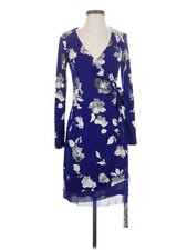 Simply Vera Vera Wang Women Blue Cocktail Dress XS