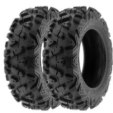 All Terrain ATV Tires Set of 2 23x8-11-6PR Off Road Tires Tubeless