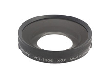 Sony VCL-ES06 Weitwinkelobjektiv für Camcorder mit 52 u. 37mm Filterdurchmesser