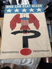 1970 WHO CAN BEAT NIXON? Dynamic Presidential Political Board Game