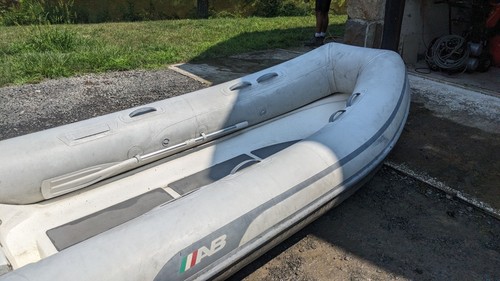 AB Inflatables Ventus 12 VL Inflatable RIB/Dinghy - Gray - Good Condition