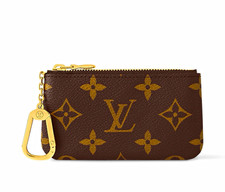 Louis Vuitton Monogram Leather Key Pouch Key ...