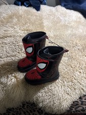 Spider-Man Boots Size 8 Toddlers