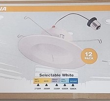 12 Pack Sylvania Rt56 Inch 65 W Retrofit Downlights Dimmable Led Recessed 12 Pack Sylvania Rt56 Inch 65 W Retrofit Downlights Dimmable Led Recessed