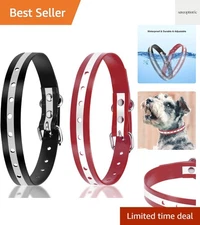 Dog Collars Strap, Replacement Collar for Shock Reflective Collar, Adjustable...