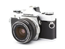 Exc 3 Olympus OM-1 MD 35mm SLR Film Camera G.Zuiko Auto-W 35mm f/2.8 Lens JP