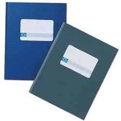 Notitieboekjes Djois papier karton 10,5x16,5cm grijs gelijnd 120b