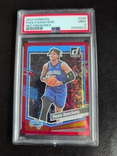 2023-24 Panini Donruss Red Fireworks Paolo Banchero /88 Orlando Magic PSA 9 🔥