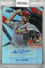 2021 Topps Fire St. Louis Cardinals Seth Elledge Base Autographs