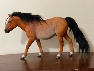 JXK 1/6 Scale Bay Roan Mongolian Walking Horse--FREE SHIPPING--from USA to USA