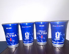 Michelob Ultra FIFA World Cup 2026 NY/NJ Blue Aluminum Cups Lot of 4 — photo 1