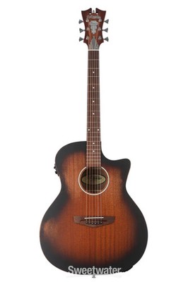 D'Angelico Premier Gramercy LS Acoustic-electric Guitar - Aged Mahogany