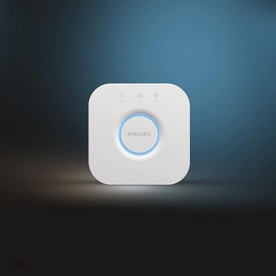 Philips Hue Bridge Smart Home Hub Lichtsteuerung Alexa Google Weiss Eco vepackt