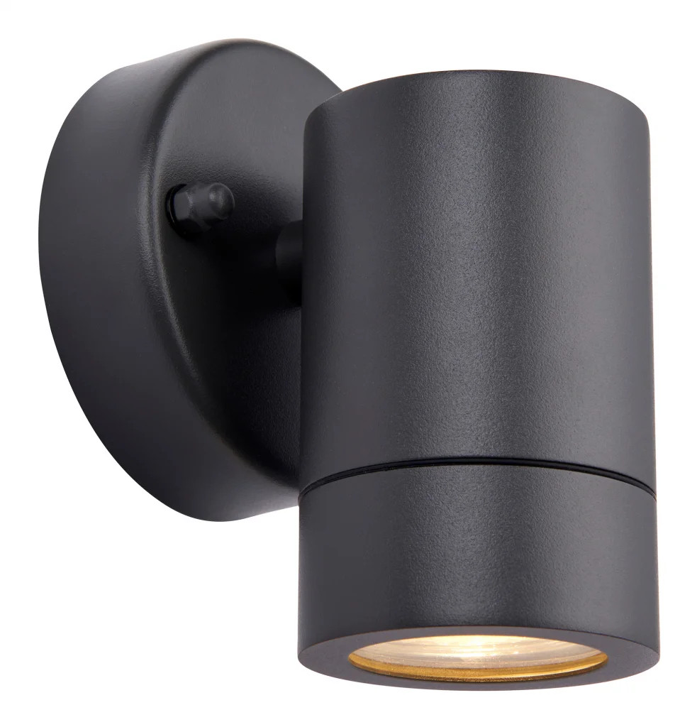 Outdoor Light Grey Palin Spot IP44 Anthracite Saxby 77906