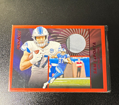 Panini 2024 Encore Pinnacle Sam LaPorta Lions Patch #PJ-SLA /75