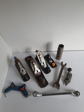 Vintage Tool Lot Stanley Planes King Dick Spanner Draper Plumbers Tool
