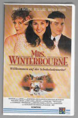 Shirley McLane  Brendan Fraser  MRS. WINTERBOURNE  VHS Rarität  NEU OVP in Folie