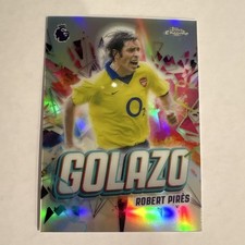 Topps 2025-26 Chrome Golazo Robert Pirès #GZ-17 Arsenal Premier League