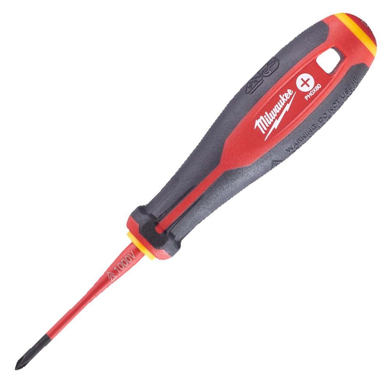 Milwaukee TRI-LOBE VDE Screwdriver PH0 x 60mm