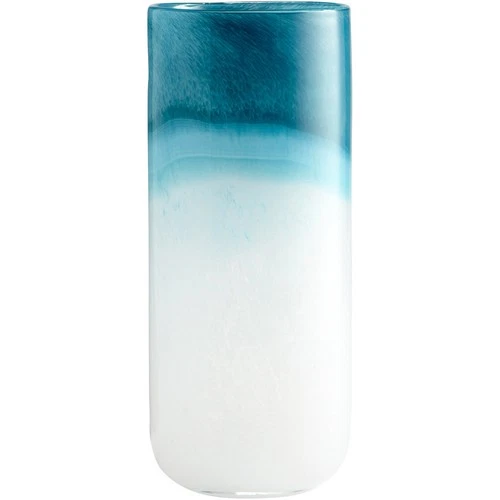 Cyan Design 05877 Turquoise Cloud 14 X 5 inch Vase, Large - Picture 1 of 6