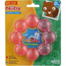 2 Pack Nuby IcyBite Round Ring Teether