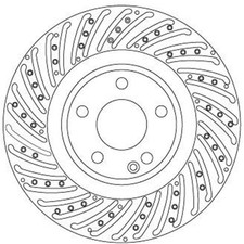 Disque de frein Mercedes 320