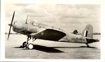 Vought Plane Photo (3 x 5) V-156 B-1