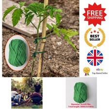 Garden Rope - 30m Green Plant Climbing Tie for Support and Training