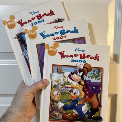 Disney Year Book Wonderful World of Reading 2006-2008 Lot of 3 HC BRAND NEW 