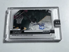 2024-25 Panini Instant NCAA NIL VJ Edgecombe Auto Rookie RC Card 13/99
