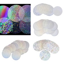 100x Badge Film Button Making Supplies for Souvenirs Gifts DIY Arts Crafts