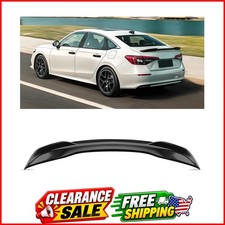 Rear Spoiler Wing Compatible with 2022 2023 2024 2025 2026 Honda Civic Sedan ...