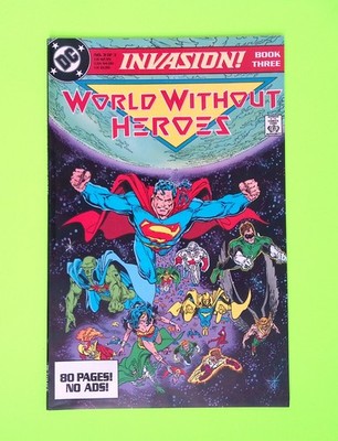Invasion #3 1989 DC Comics 9.4 Comic Book R85-98