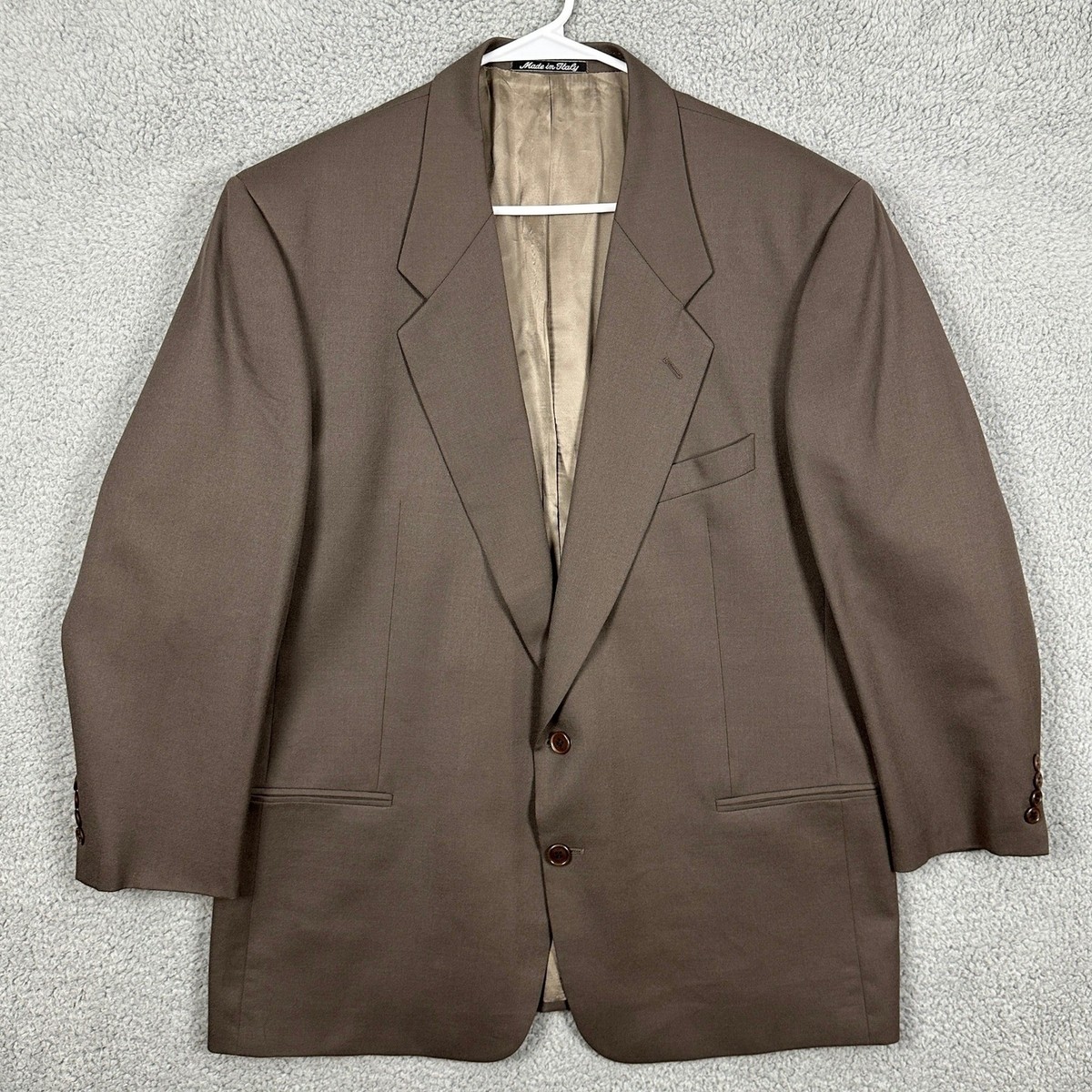 Valentino Uomo Pure Virgin Wool Sport Coat Blazer Mens 44 Short